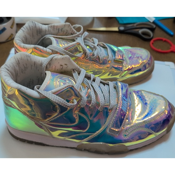 Nike 2013 Air Trainer 1 PRM QS Mid Nike Knows Size 11.5 super rare! iridescent main image 10